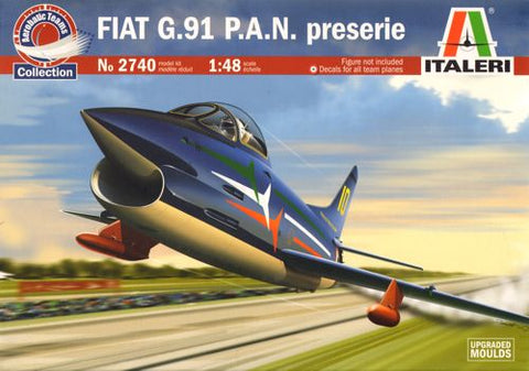 FIAT G.91 P.A.N. Preserie - 1:48 - Italeri - 2740