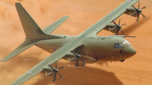 Lockheed C-130J Hercules Decals for USAF, Italy and RAF - 1:48 - Italeri - 2746 @