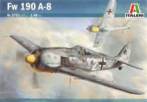 Italeri - 2751 - Focke-Wulf Fw-190A-8 - 1:48 - @