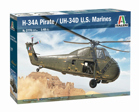 Italeri - IT2776 - H-34A Pirate /UH-34D U.S. Marines - 1:48
