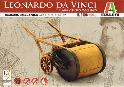Italeri - 3106 - Leonardo Da Vinci Mechanical Drum The Marvellous Machines