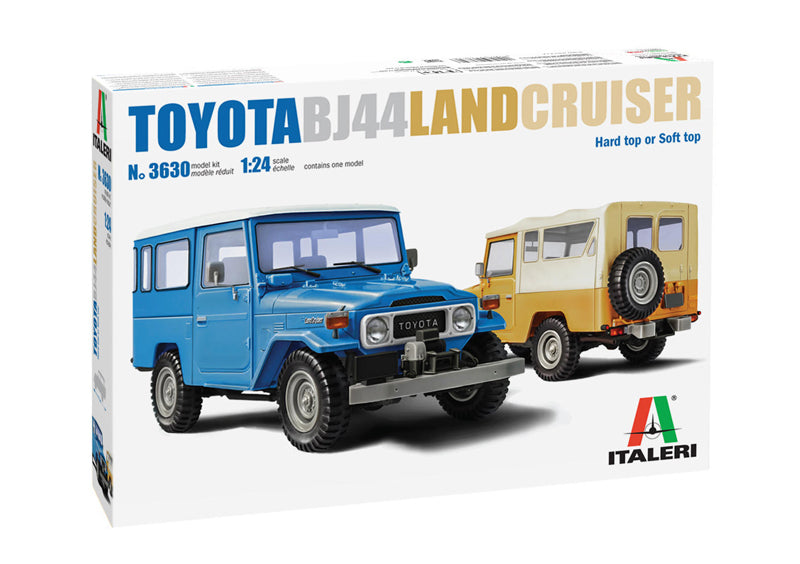Italeri - 3630 - Toyota BJ-44 Land Cruiser Soft Top/Hard Top - 1:24