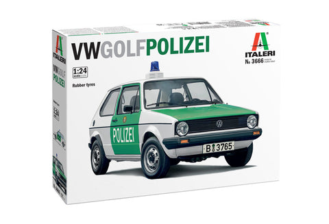 Volkswagen Golf Mk.1 POLIZEI - 1:24 - Italeri - 3666