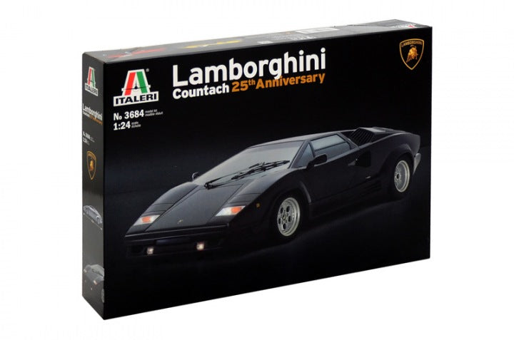 Italeri - 3684 - Lamborghini Countach 25th Anniversary - 1:24