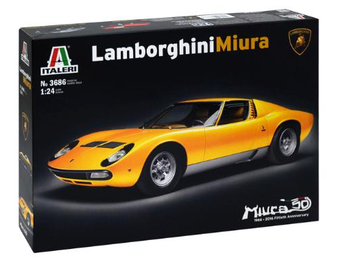 Italeri - 3686 - Lamborghini Muira - 1:24