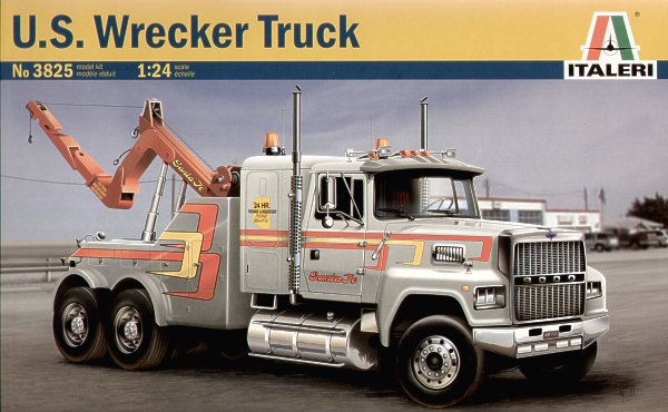 Italeri - 3825 - Wrecker Truck - 1:24