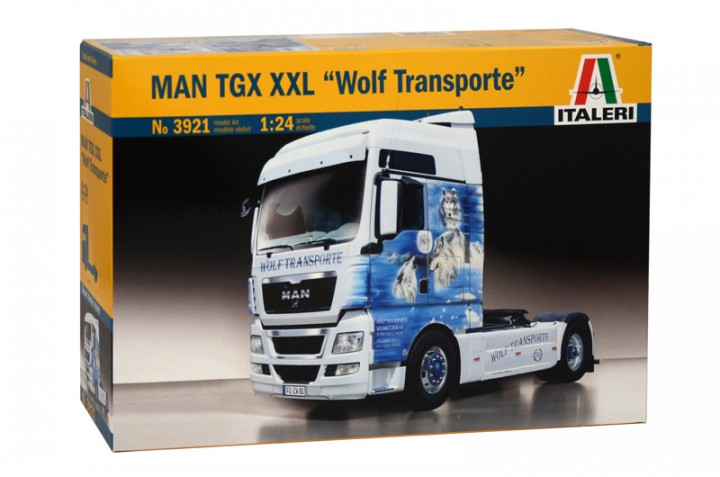 Italeri - 3921 - MAN TGX XXL Wolf Transporter - 1:24