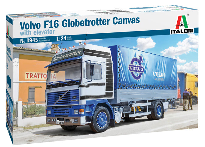 Italeri - 3945 - VOLVO F16 Globetrotter Canvas - 1:24