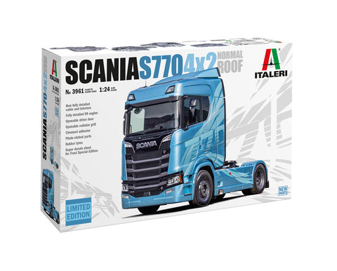 Italeri - IT3961 - Scania S770 4x2 Normal roof  - 1:24