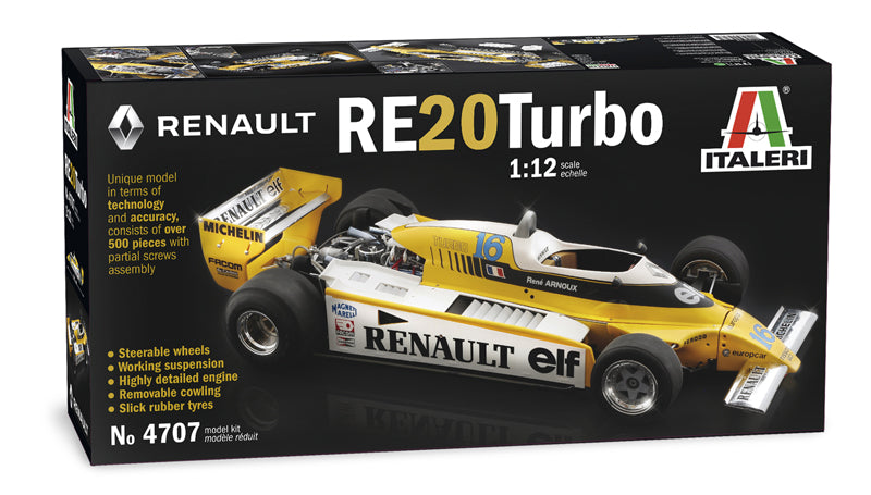 Italeri - 4707 - Renault RE23 Turbo - 1:12