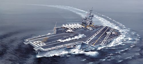 Italeri - 5522 - USS Kitty Hawk CV-64 - 1:720