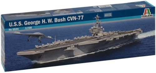 Italeri - 5534 - USS George H.W.Bush CVN 77 - 1:720