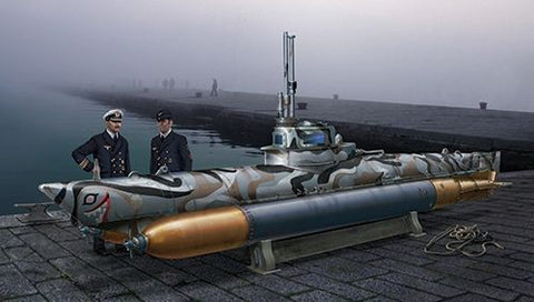 'Biber' Midget Submarine - 1:35 - Italeri - 5609