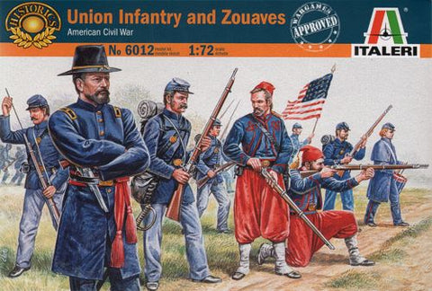 Italeri - 6012 - Union Infantry and Zouaves - 1:72