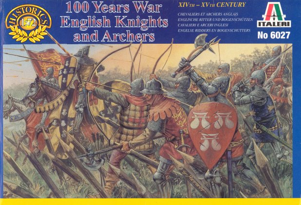 Italeri - 100 Years war English knights and archers - 1:72 - 6027