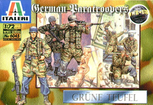 Italeri - 6045 - German Paratroopers - 1:72