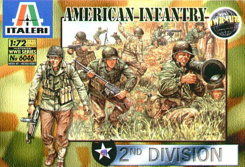 Italeri - 6046 - American Infantry WWII - 1:72