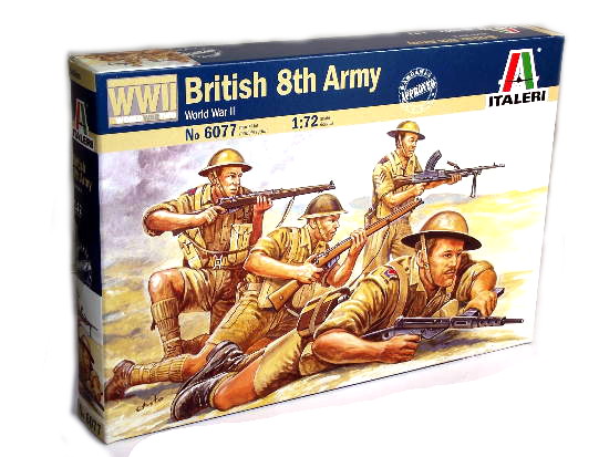 Italeri - British 8th army (World War II) - 1:72 - 6077