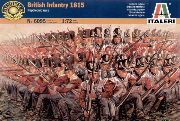 British infantry 1815 Napoleonic Wars - 1:72 - Italeri - 6095 - @