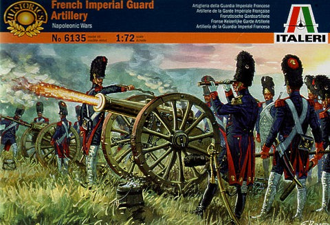 French Imperial Guard Artillery - 1:72 - Italeri - 6135