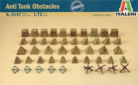 Italeri - 6147 - Anti tank obstacles - 1:72