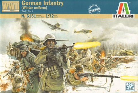 Italeri - 6151 - German (WWII) Troops (winter uniform) - 1:72