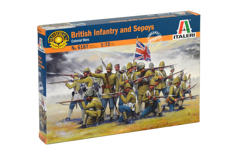 Italeri - 6187 - British Infantry and Sepoys - 1:72