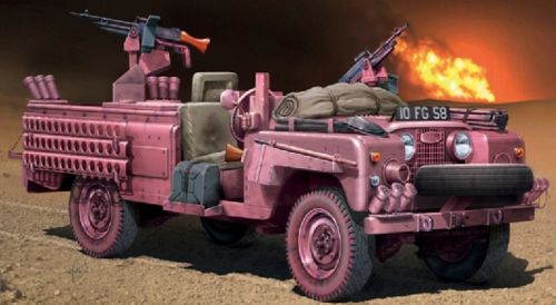 Italeri - 6501 - SAS Land Rover 'Pink Panther' - 1:35