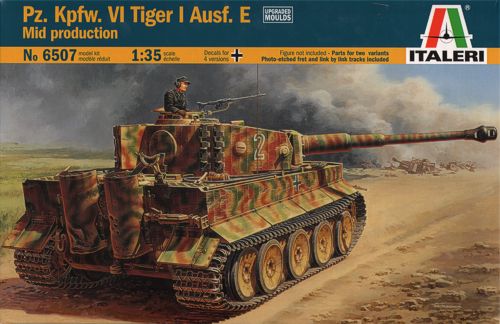 Italeri 6507 - Pz.Kpw.VI Tiger 1 Ausf.E Mid production - 1:35