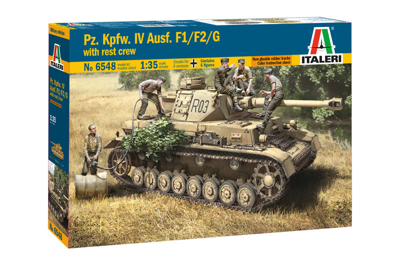 Italeri 6548 - Pz.Kpfw.IV Ausf.F1/F2/G - 1:35