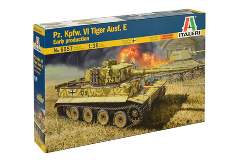 Italeri - 6557 - Pz.Kpfw.VI Ausf.E Tiger Early Production - 1:35