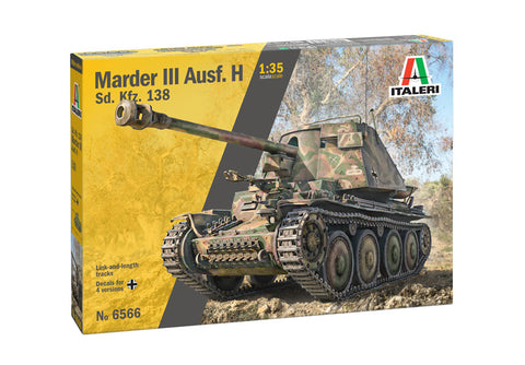 Italeri - 6566 - Ausf.H Marder III - 1:35