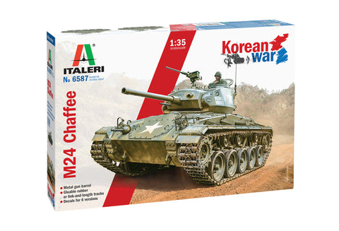 Italeri - 6587 - M24 Chaffee Korean War - 1:35
