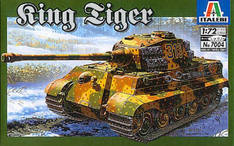 Italeri - 7004 - Pz.Kpfw.VI King Tiger Sd.Kfz.182 - 1:72