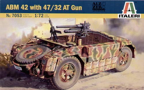 Italeri 7053 - ABM 42 with 47/32 AT gun - 1:72