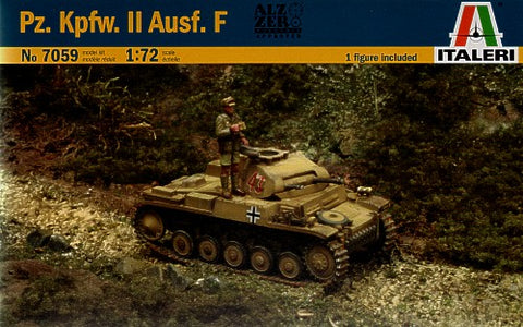 Pz.Kpfw.II Ausf.F - 1:72 - Italeri - 7059