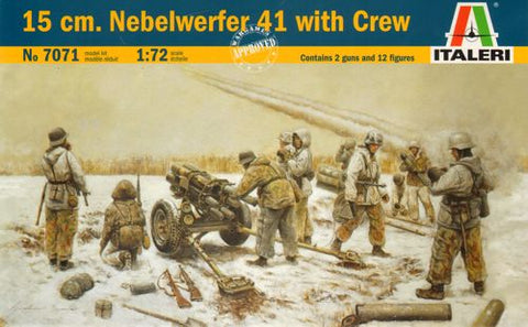 15 cm. Nebelwerfer 41 with Crew - Italeri - 7071 - 1:72 @