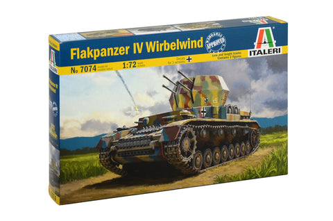 Italeri 7074 - Flakpanzer IV Wirbelwind Sd.Kfz.161/4 - 1:72