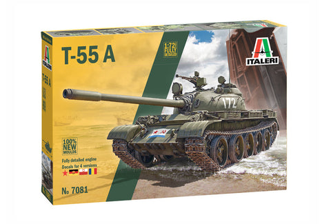 Italeri - 7081 - Soviet T-55 - 1:72