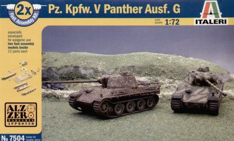 Pz.Kpfw.V Panther Ausf.G - Italeri - 7504 - 1:72 @
