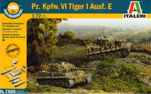 Italeri - 7505 - Pz.Kpfw.VI Ausf.E Tiger I - 1:72