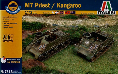 Italeri - 7513 - M7 Priest 105mm Howitzer - 1:72