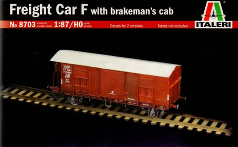 Freight Car F with Brakeman's cab - 1:87 - Italeri 8703