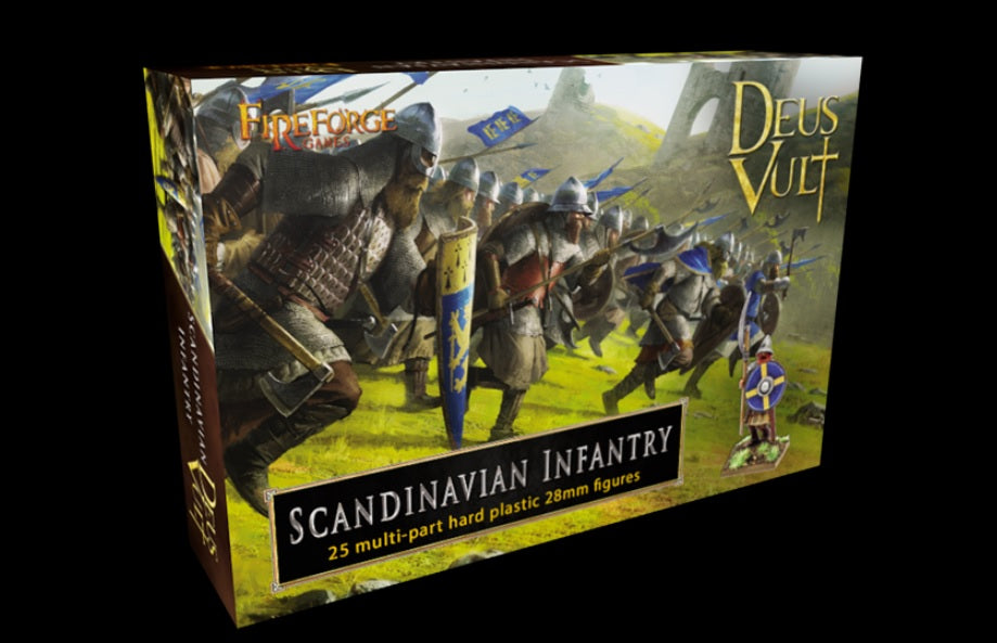 Scandinavian infantry - 28mm - Fireforge Games - DVSC01-BS -  Deus Vult - @