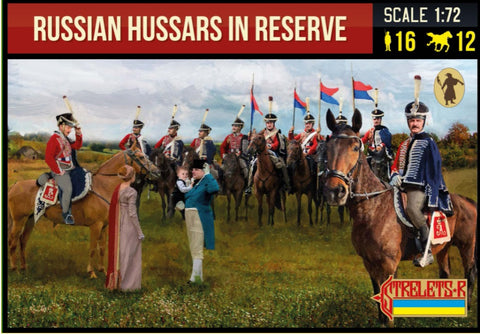 Strelets - 276 - Russian Hussars in Reserve Napoleonic - 1:72