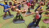 GALLIC WARRIORS INFANTRY CAVALRY PUNIC WARS - 1:32 - PAINTED (SET15)