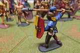 GALLIC WARRIORS INFANTRY CAVALRY PUNIC WARS - 1:32 - PAINTED (SET15)