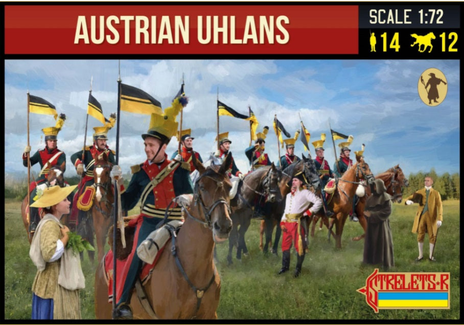 Austrian Uhlans Napoleonic - 1:72 - Strelets - 275