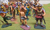 GALLIC WARRIORS INFANTRY CAVALRY PUNIC WARS - 1:32 - PAINTED (SET 5)