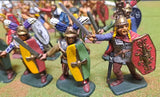 GALLIC WARRIORS INFANTRY CAVALRY PUNIC WARS - 1:32 - PAINTED (SET 5)